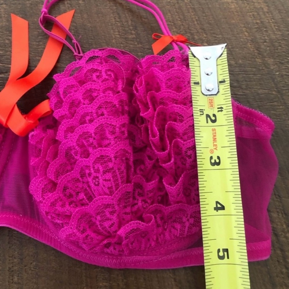 La SENZA Pink and Orange Ruffle Bra - Picture 5 of 5